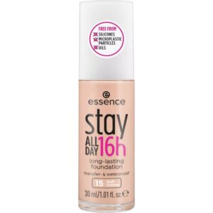 stays all day 16h long lasting face foundation