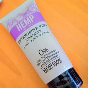 hemp hydrating facial cleanser